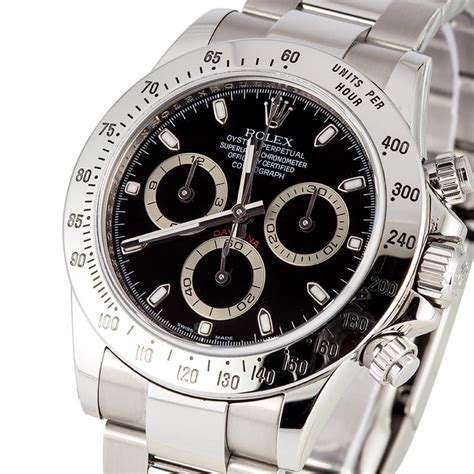 rolex daytona black face diamond|Rolex daytona 116520 price.